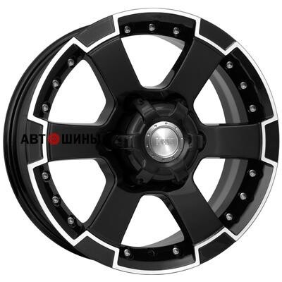 КиК M56-оригинал (КС593) 7x16/6x139.7 ET38 D67.1 Алмаз черный КиК M56-оригинал (КС593) 7x16/6x139.7 ET38 D67.1 Алмаз черный