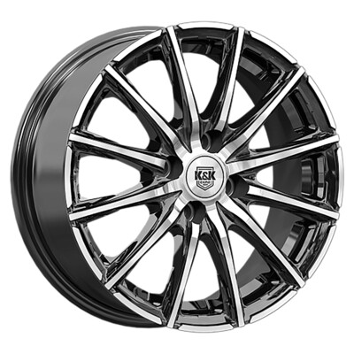 КиК Сандал (КС1199) 6x15/4x100 ET50 D60.1 Алмаз черный