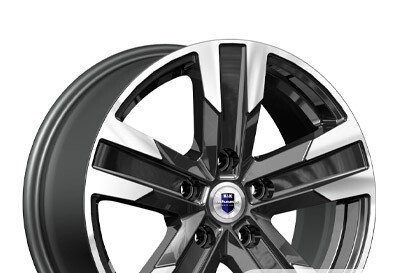 КиК Висмут 7x16/5x114.3 ET35 D67.1 алмаз черный