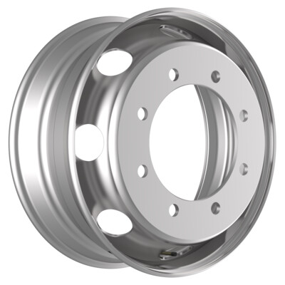 Kronprinz/Accuride 8/275/221/136 6.75x19.5/8x275 ET136 D221 Silver