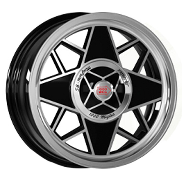 LS 861 7.5x17/4x100 ET40 D60.1 BK