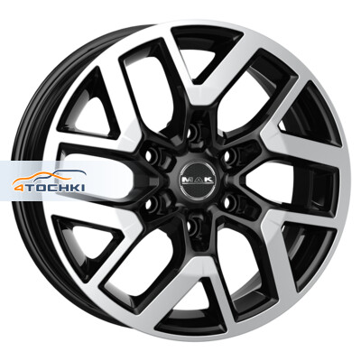 MAK Gravel 6.5x16/6x139.7 ET46 D92.3 Matt Black MAK Gravel 6.5x16/6x139.7 ET46 D92.3 Matt Black