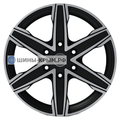 MAK King 6 6.5x16/6x130 ET62 D84.1 Ice Black