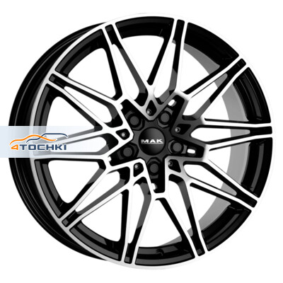 MAK Koenig 7.5x18/5x112 ET22 D66.6 Black mirror