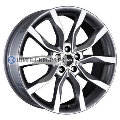 MAK Koln 9.5x21/5x114.3 ET48 D76 Gunmetal Mirror Face