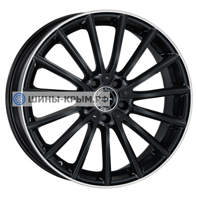 MAK Komet 8x19/5x112 ET48 D66.6 Gloss Black Mirror Ring