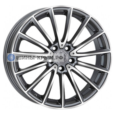 MAK Komet 9x18/5x112 ET50 D66.6 Gunmetal Mirror Face