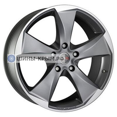 MAK Raptor 5 8x18/5x112 ET42 D76 Graphite Mirror Face