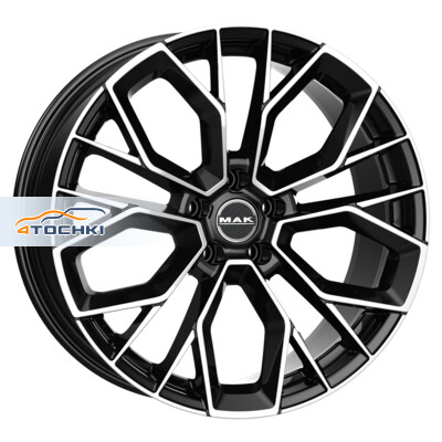 MAK Stilo-D 10x21/5x112 ET19 D66.45 Black mirror MAK Stilo-D 10x21/5x112 ET19 D66.45 Black mirror