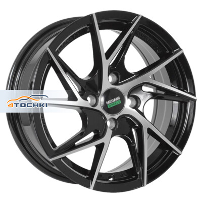Megami MGM-24 6x14/4x100 ET35 D73.1 BKF Megami MGM-24 6x14/4x100 ET35 D73.1 BKF