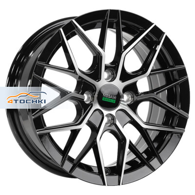 Megami MGM-27 6x14/5x100 ET35 D57.1 BKF Megami MGM-27 6x14/5x100 ET35 D57.1 BKF