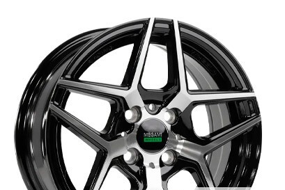 Megami MGM-31 6x14/4x98 ET35 D58.6 BKF
