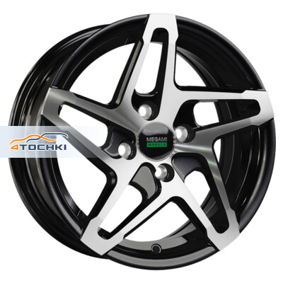 Megami MGM-34 6x14/4x100 ET35 D67.1 BKF Megami MGM-34 6x14/4x100 ET35 D67.1 BKF
