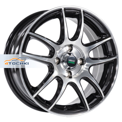 Megami MGM-36 6x15/4x98 ET35 D58.6 BKF Megami MGM-36 6x15/4x98 ET35 D58.6 BKF