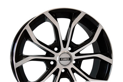 Neo 728 7.5x17/5x114.3 ET45 D67.1 Silver