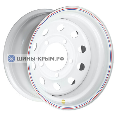 Off-Road Wheels Ленд Ровер 8x16/5x165.1 ET-24 D125 Белый Off-Road Wheels Ленд Ровер 8x16/5x165.1 ET-24 D125 Белый