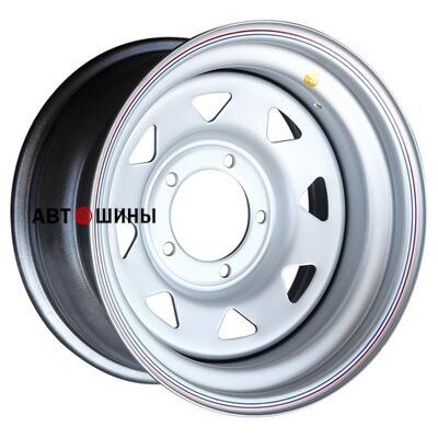 Off-Road Wheels УАЗ (треуг. мелкий) 8x16/5x139.7 ET-19 D110 Серебристый