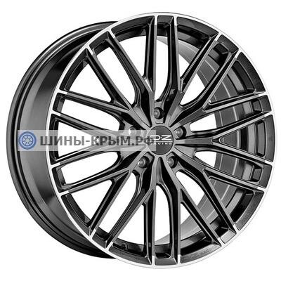 OZ Gran Turismo HLT 9.5x20/5x112 ET35 D75 Star Graphite Diamond Lip