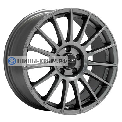 OZ Superturismo LM 9.5x19/5x112 ET21 D66.46 Matt Graphite + Silver Lettering OZ Superturismo LM 9.5x19/5x112 ET21 D66.46 Matt Graphite + Silver Lettering