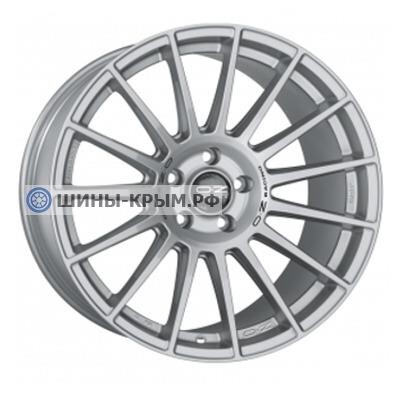 OZ Superturismo LM 8x18/5x112 ET35 D75 Matt Race Silver + Black Lettering OZ Superturismo LM 8x18/5x112 ET35 D75 Matt Race Silver + Black Lettering