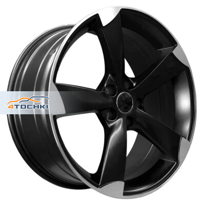 PDW 3006 8.5x19/5x112 ET35 D66.45 Flat Black Machine Face