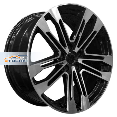 PDW 3044 9x20/5x112 ET37 D66.45 Gloss Black Machine Face