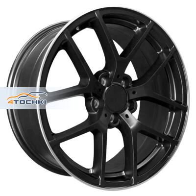 PDW 5188 8x18/5x112 ET35 D66.56 Semi Matt Black+Machine Lip