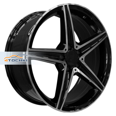 PDW 5261 8.5x18/5x112 ET40 D66.6 Gloss Black Machine Face