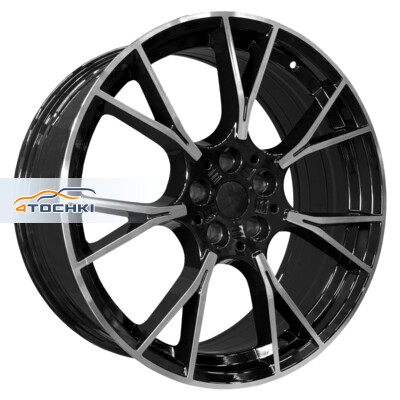 PDW 5407 8.5x20/5x112 ET25 D66.6 Gloss Black Machine Face