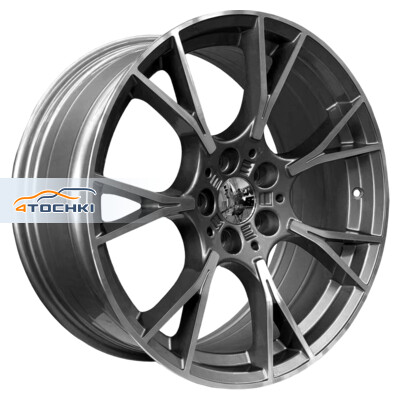 PDW 5407 8.5x19/5x120 ET30 D72.65 Gun Grey Machined Face