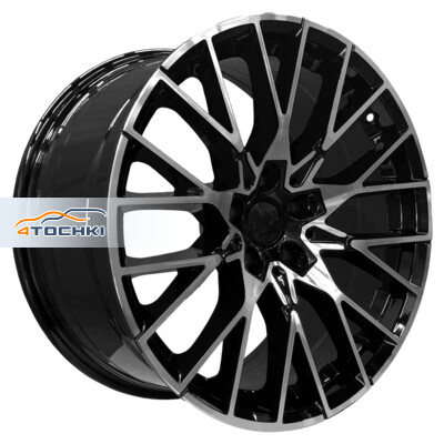 PDW 5408 9.5x19/5x112 ET33 D66.6 Gloss Black Machine Face