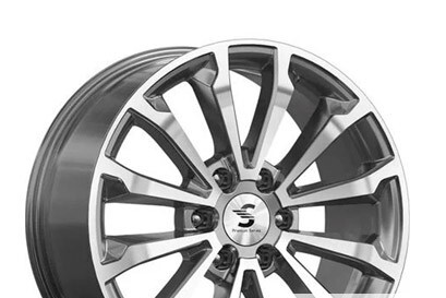 Premium Series КР006 (Land Cruiser Prado) 8.5x20/6x139.7 ET25 D106.1 Diamond Gloss Graphite