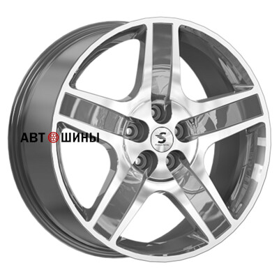 Premium Series КР008 (Genesis G80/GV80) 8.5x20/5x114.3 ET43 D67.1 Diamond Gloss Graphite