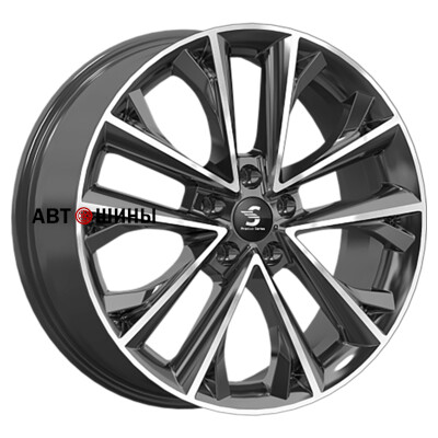 Premium Series КР012 (Exeed TXL) 7x18/5x108 ET36 D65.1 Diamond Black Gris