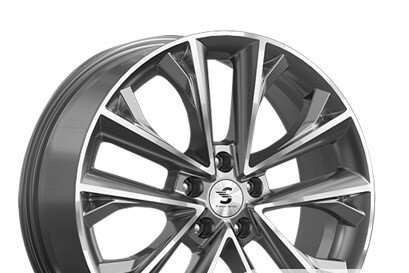 Premium Series КР012 (Exeed TXL) 7x18/5x108 ET36 D65.1 Diamond Gloss Graphite