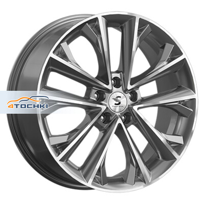 Premium Series КР012 (Jetour X70 Plus/X90 Plus) 7x18/5x108 ET38 D60.1 Diamond Gloss Graphite Premium Series КР012 (Jetour X70 Plus/X90 Plus) 7x18/5x108 ET38 D60.1 Diamond Gloss Graphite