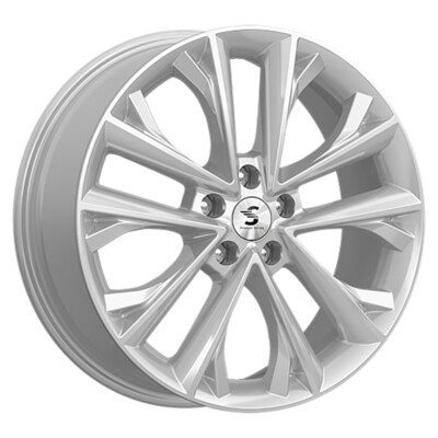 Premium Series КР012 (Karoq/Taos) 7x18/5x112 ET45 D57.1 Elite Silver