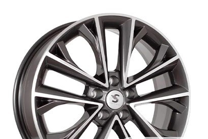 Premium Series КР012 (Tiguan) 7x18/5x112 ET43 D57.1 Diamond Gloss Graphite Premium Series КР012 (Tiguan) 7x18/5x112 ET43 D57.1 Diamond Gloss Graphite