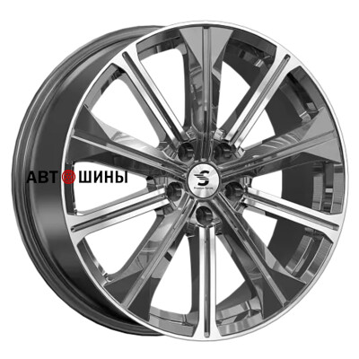 Premium Series КР013 (Haval Dargo) 7x19/5x114.3 ET40 D66.6 Diamond Gloss Graphite