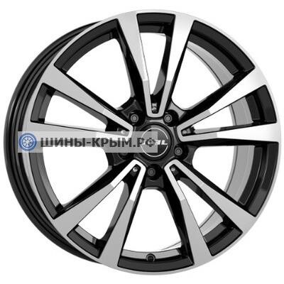 Rial M12 9x19/5x112 ET20 D66.5 Diamant black front polished