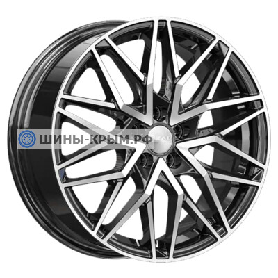 Скад SKAD АЗИМУТ АЛМАЗ 7x17/5x100 ET38 D57.1 Черный глянцевый с полированной лицевой частью Скад SKAD АЗИМУТ АЛМАЗ 7x17/5x100 ET38 D57.1 Черный глянцевый с полированной лицевой частью
