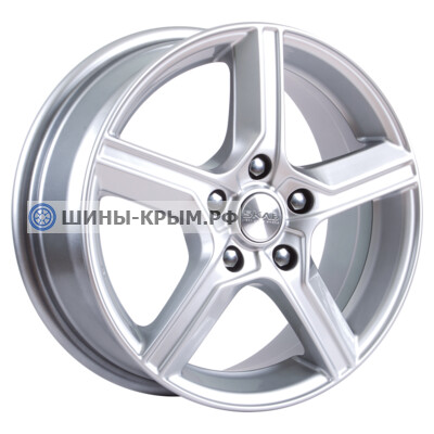 Скад SKAD ДРАЙВ СЕЛЕНА 6.5x17/5x112 ET39 D57.1 СЕРЕБРИСТЫЙ