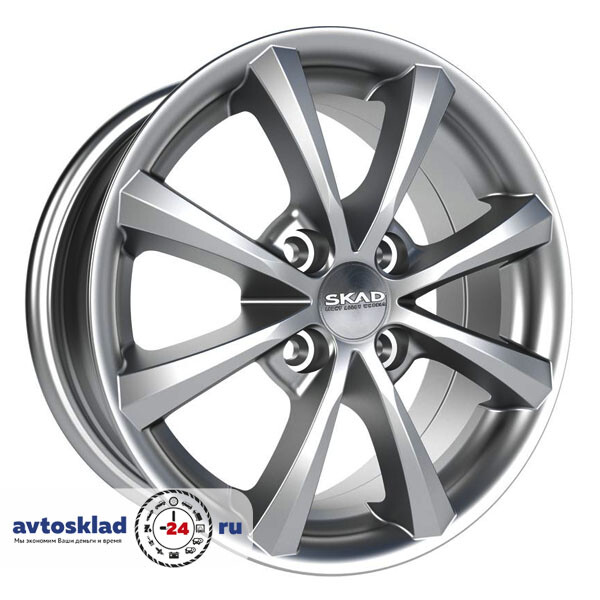 Скад SKAD КАЛЛИСТО ГРАФИТ 5.5x13/4x100 ET35 D67.1 Серый темный