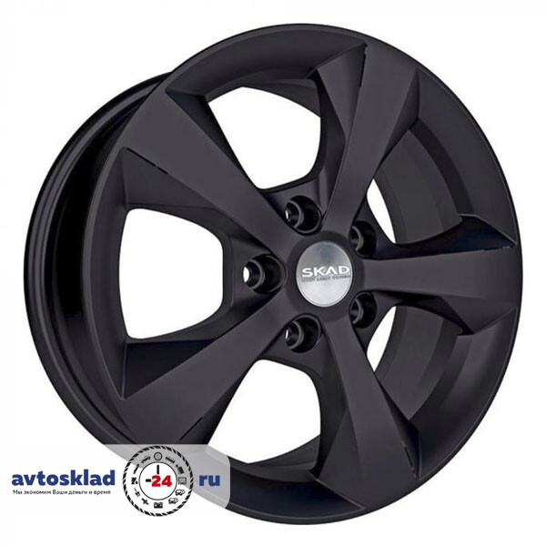 Скад СКАД Кельн (КЛ258) 7x16/5x114.3 ET40 D67.1 Черный бархат