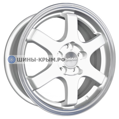 СКАД Киото 6x15/4x100 ET38 D67.1 алмаз белый