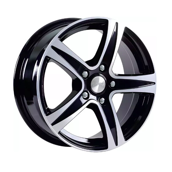Скад SKAD SAKURA АЛМАЗ 6.5x15/5x112 ET35 D66.6 Черный глянцевый с полированной лицевой частью