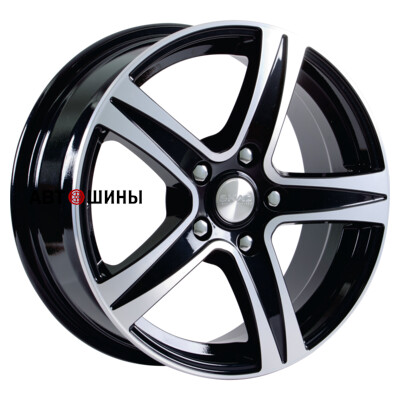 Скад СКАД Sakura (КЛ146) 8x18/5x120 ET35 D72.6 Black Glossy Polished