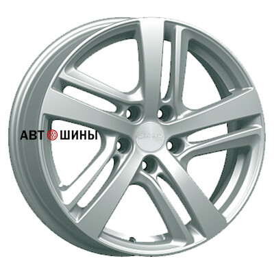 Скад СКАД СЕУЛ 6.5x17/5x114.3 ET46 D67.1 черный глянцевый+полированая лицевая часть