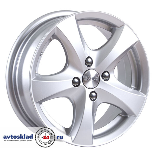 Скад SKAD УРАН-2 СЕЛЕНА 5.5x14/4x98 ET35 D58.6 СЕРЕБРИСТЫЙ Скад SKAD УРАН-2 СЕЛЕНА 5.5x14/4x98 ET35 D58.6 СЕРЕБРИСТЫЙ