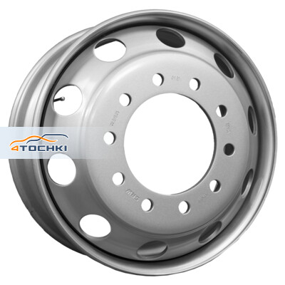 SRW 10/285/220/169 8.25x22.5/10x285.75 ET169 D220 Silver SRW 10/285/220/169 8.25x22.5/10x285.75 ET169 D220 Silver